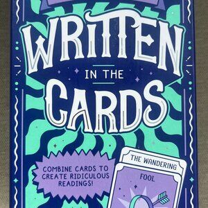 Written in the Cards game. BRAND NEW in the box. Fun tarot like game.